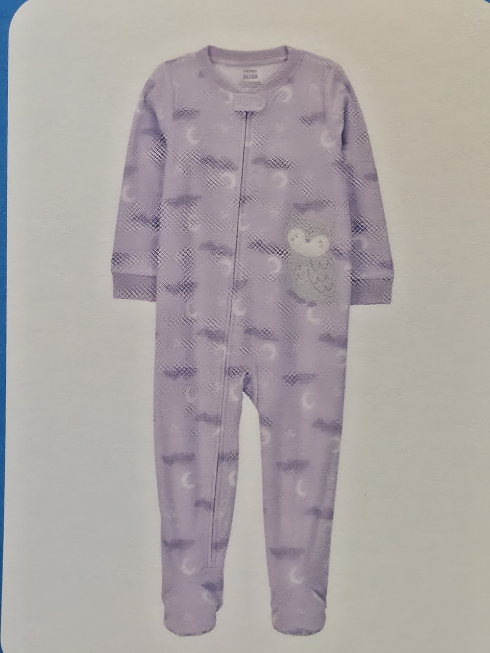 Carter's Lavender & Light Purple Children's Footies. - Picture 6 of 6